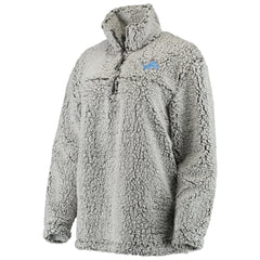 Women's Sherpa Quarter-Zip Pullover Jacket - Detroit Lions
