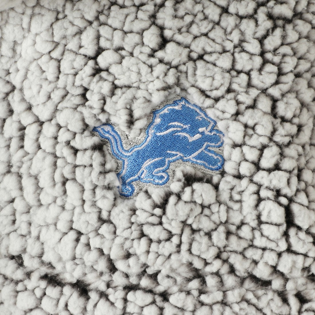 Women's Sherpa Quarter-Zip Pullover Jacket - Detroit Lions