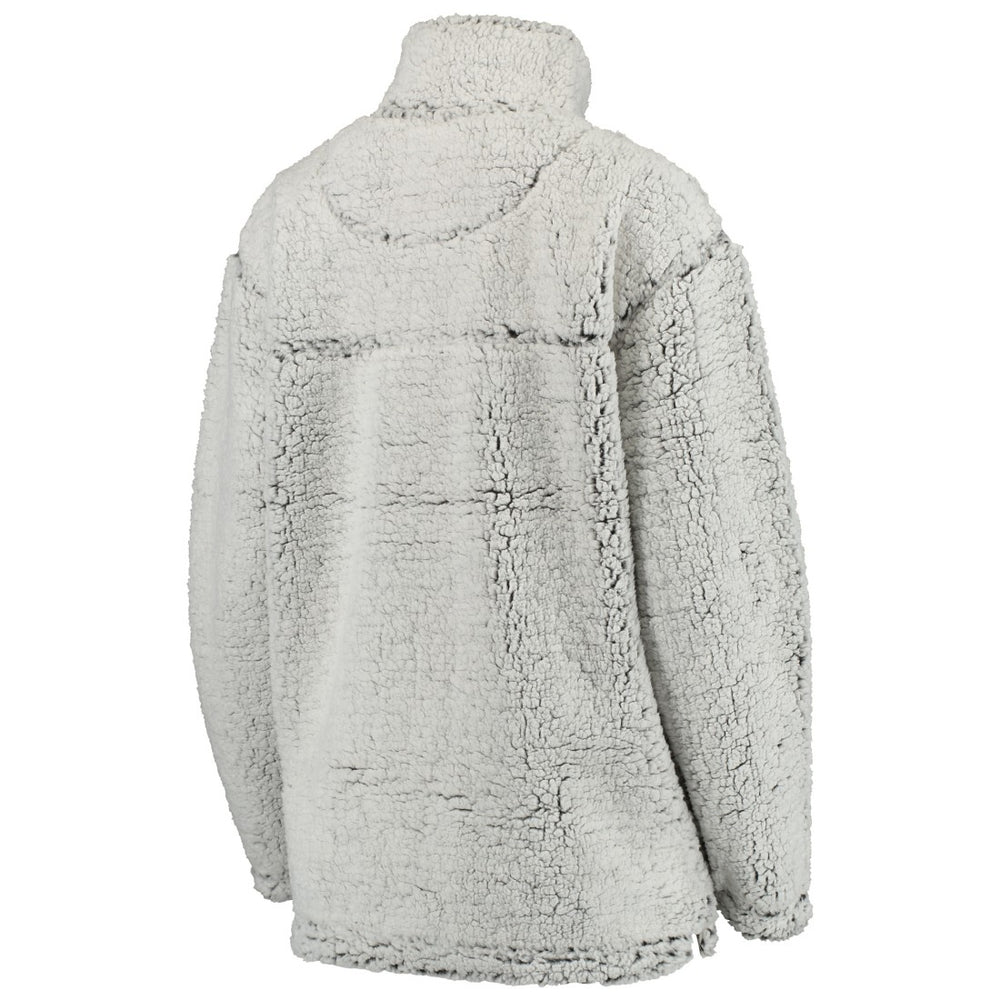 Women's Sherpa Quarter-Zip Pullover Jacket - Green Bay Packers