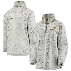 Women's Sherpa Quarter-Zip Pullover Jacket - Minnesota Vikings