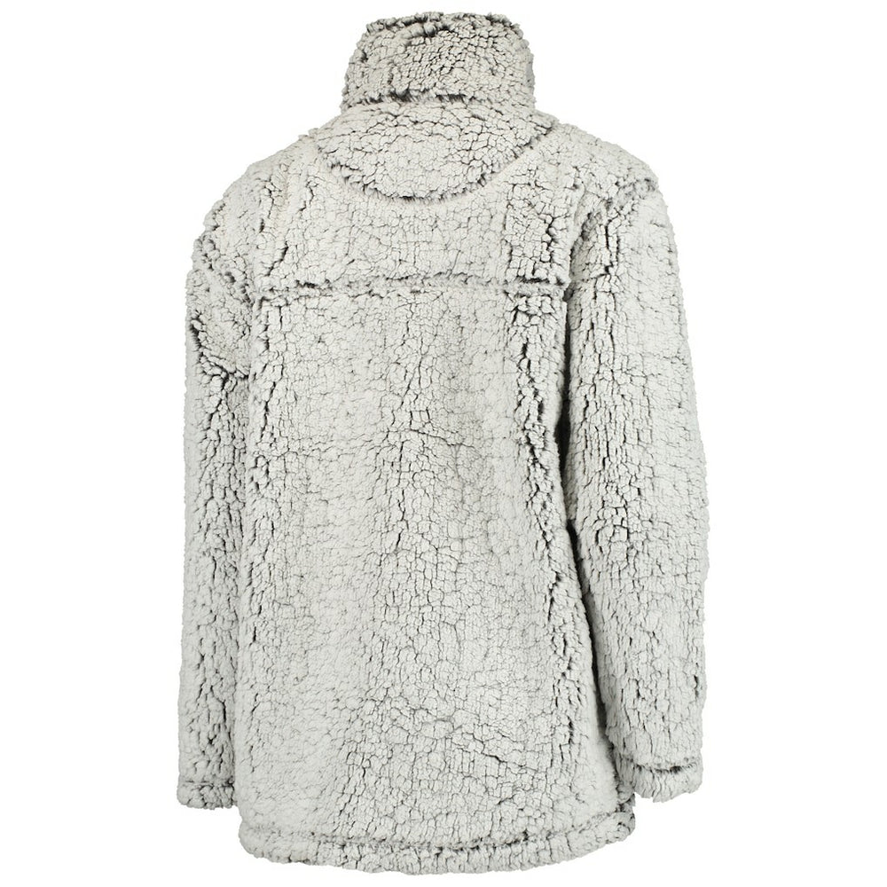 Women's Sherpa Quarter-Zip Pullover Jacket - Minnesota Vikings