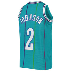 NBA Larry Johnson Charlotte Hornets Youth 1992/93 Hardwood Classics Swingman Jersey