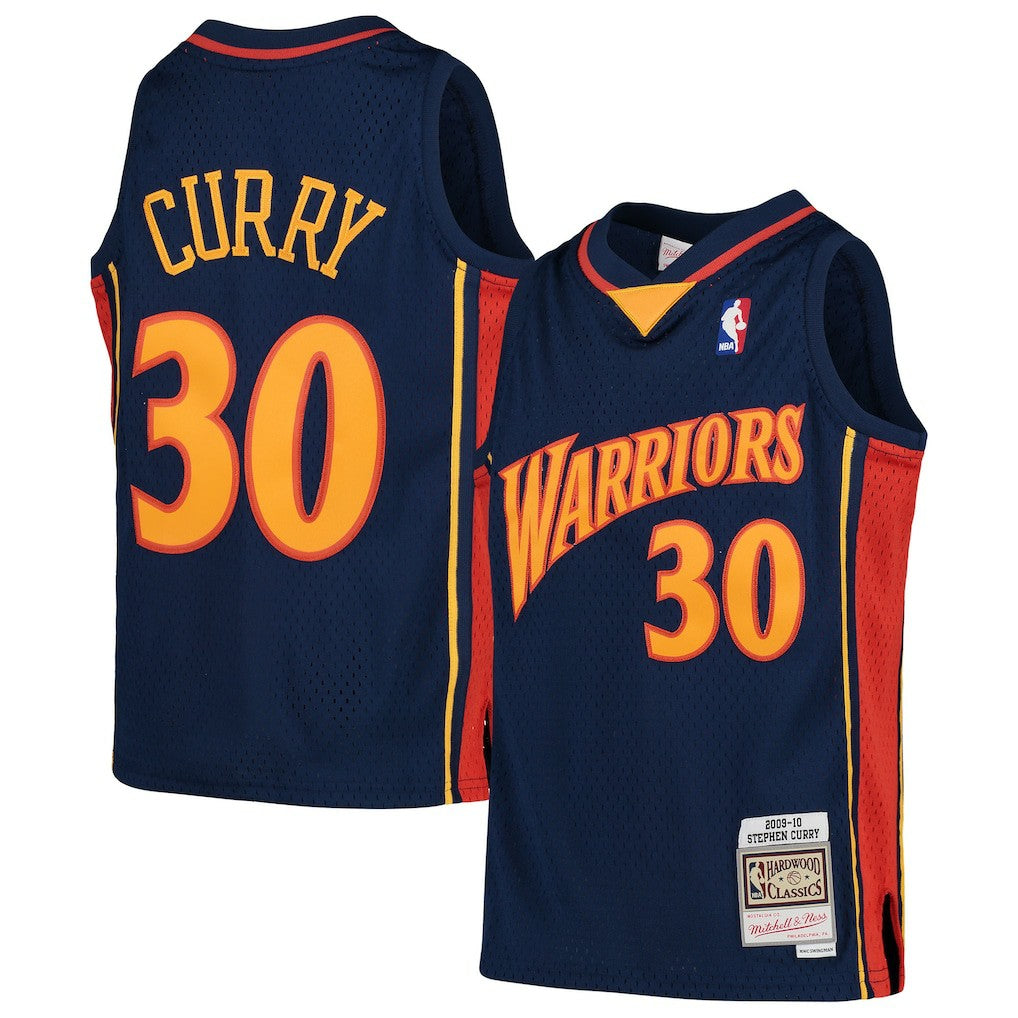 NBA Stephen Curry Golden State Warriors Youth 2009-10 Hardwood Classics Swingman Throwback Jersey sale