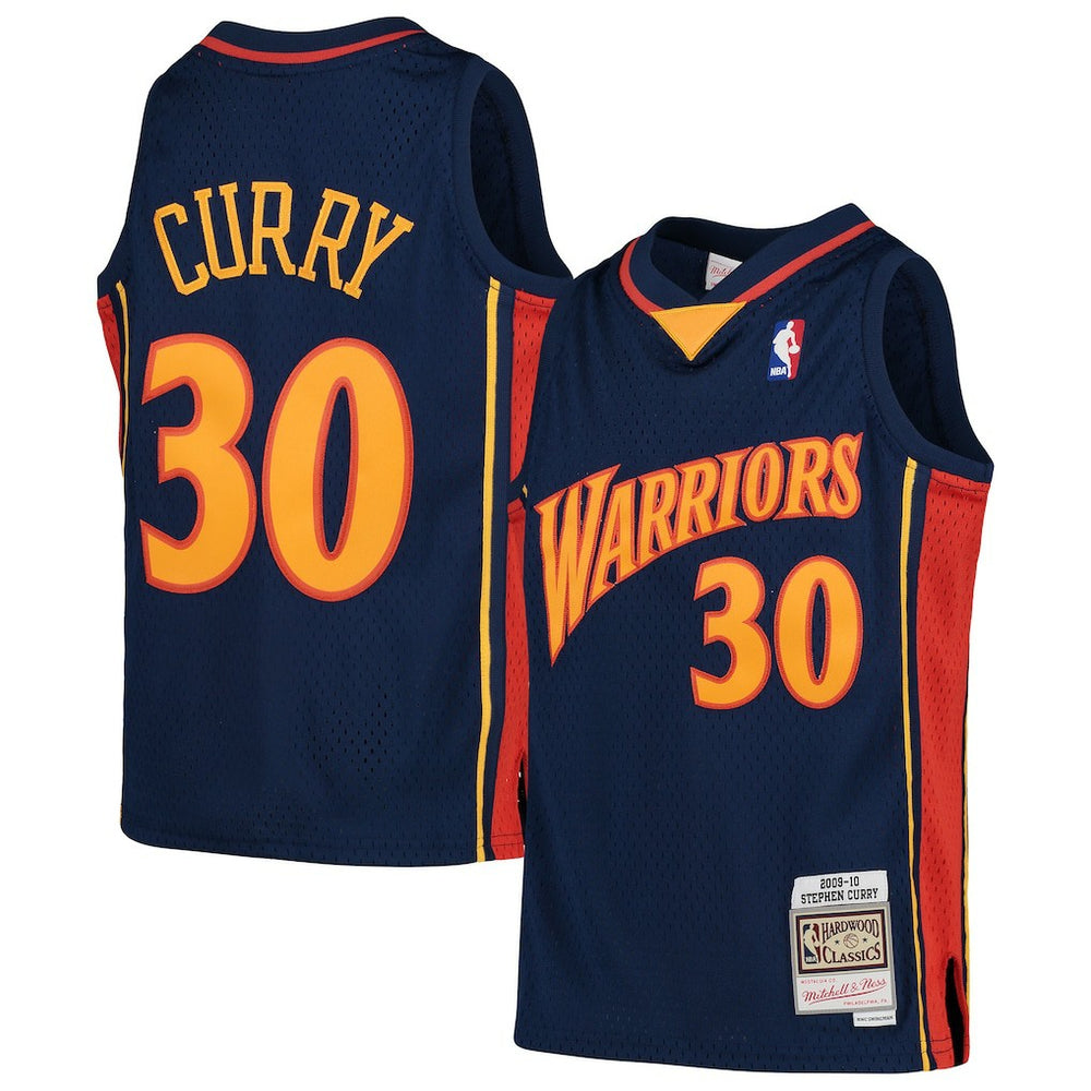 NBA Stephen Curry Golden State Warriors Youth 2009-10 Hardwood Classics Swingman Throwback Jersey sale