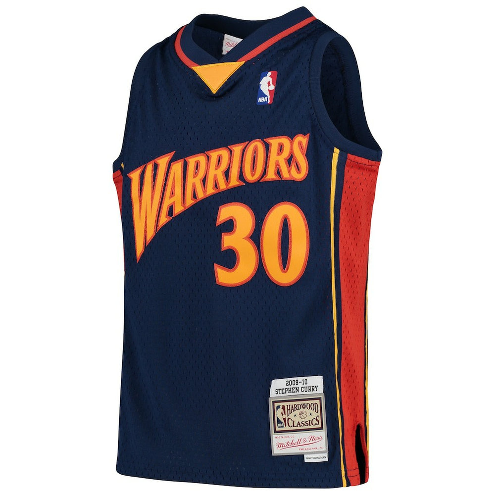 NBA Stephen Curry Golden State Warriors Youth 2009-10 Hardwood Classics Swingman Throwback Jersey sale