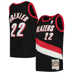 NBA Clyde Drexler Portland Trail Blazers Youth 1991/92 Hardwood Classics Swingman Jersey
