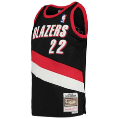 NBA Clyde Drexler Portland Trail Blazers Youth 1991/92 Hardwood Classics Swingman Jersey