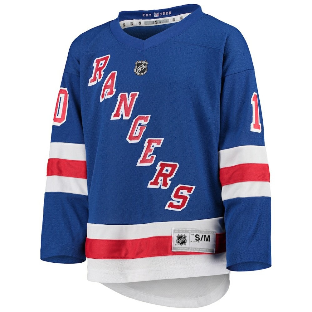 NHL Blue Artemi Panarin New York Rangers Youth Home Replica Player Jersey
