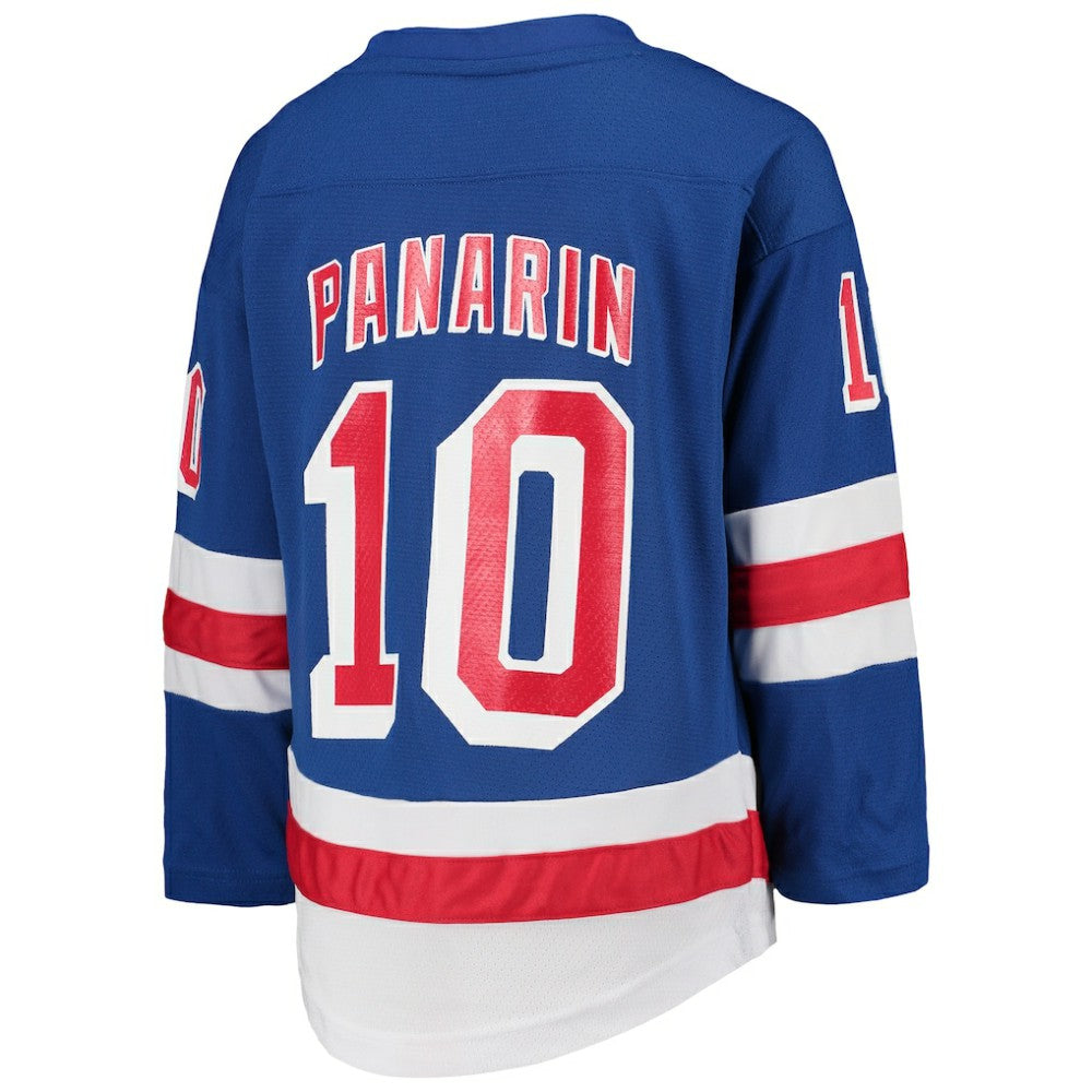 NHL Blue Artemi Panarin New York Rangers Youth Home Replica Player Jersey
