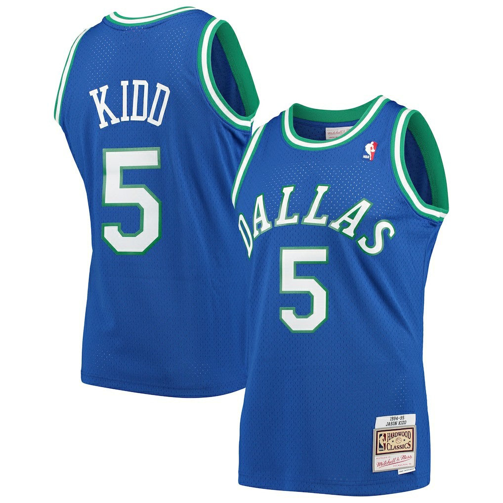 NBA Jason Kidd Dallas Mavericks 1994/95 Hardwood Classics Swingman Jersey sale