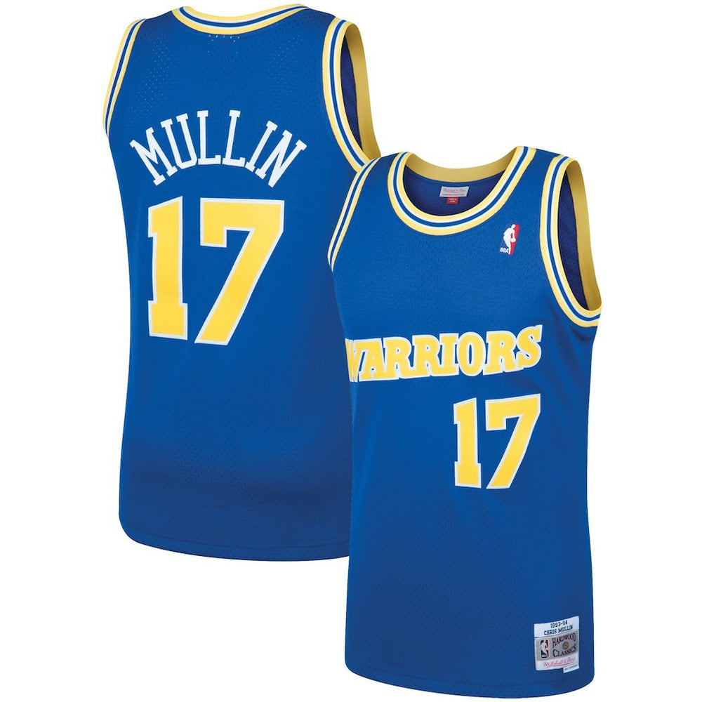 NBA Chris Mullin Golden State Warriors 1993/94 Hardwood Classics Swingman Jersey sale