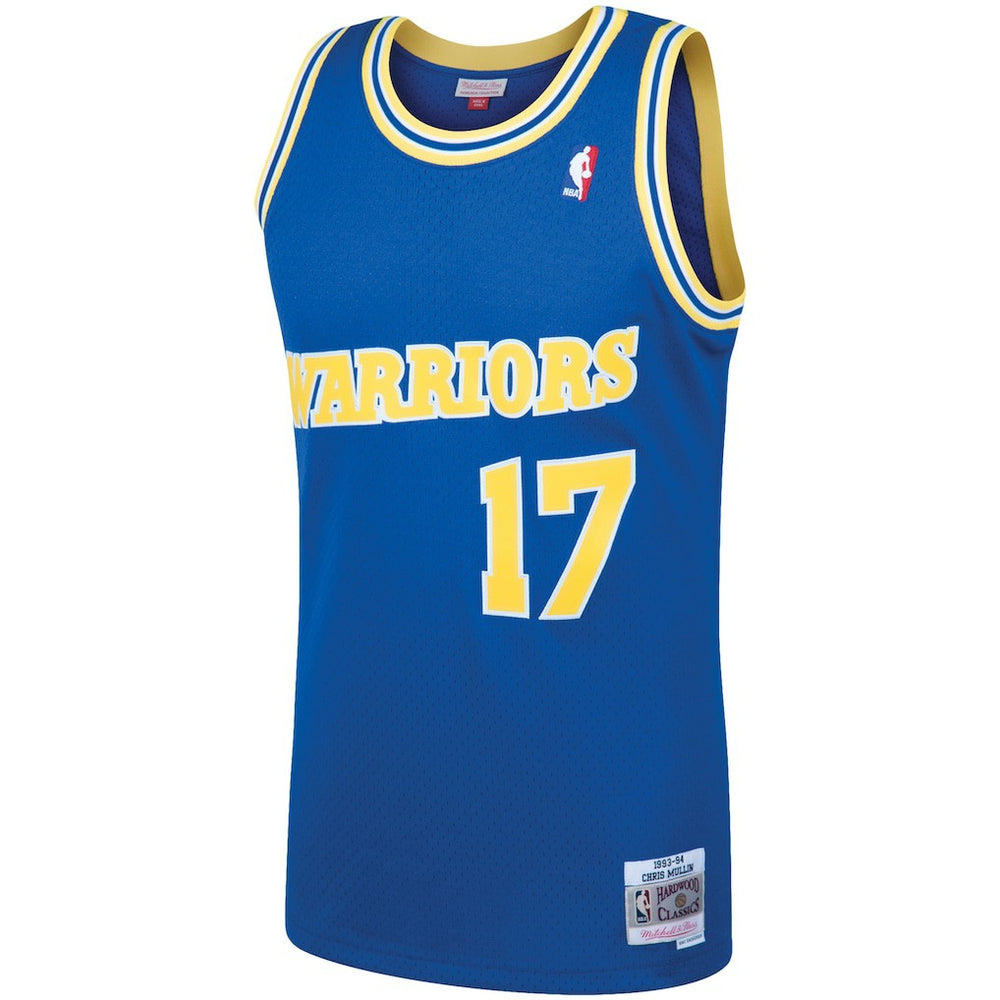 NBA Chris Mullin Golden State Warriors 1993/94 Hardwood Classics Swingman Jersey sale