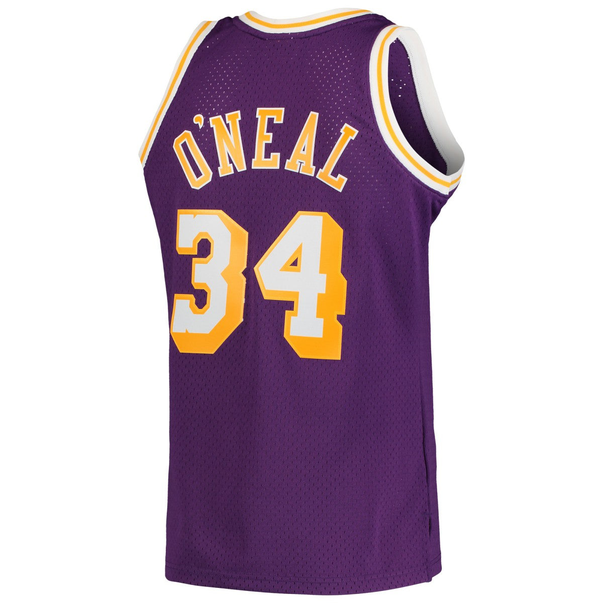 NBA Shaquille O'Neal Los Angeles Lakers Hardwood Classics Swingman Jersey
