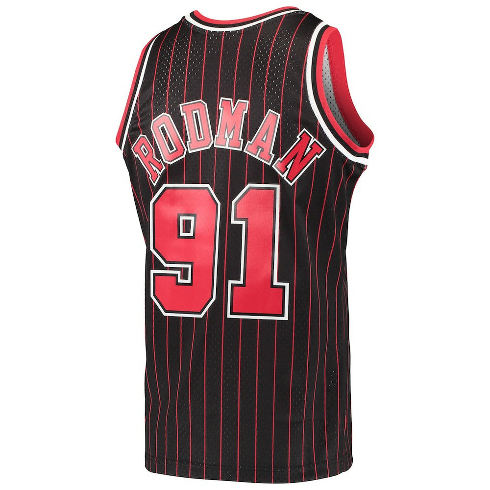 NBA Dennis Rodman Chicago Bulls Hardwood Classics Swingman Jersey sale