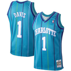 NBA Baron Davis Charlotte Hornets 1999/00 Hardwood Classics Swingman Jersey