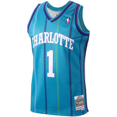 NBA Baron Davis Charlotte Hornets 1999/00 Hardwood Classics Swingman Jersey