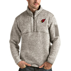 Antigua Fortune Quarter-Zip Pullover Jacket - Arizona Cardinals