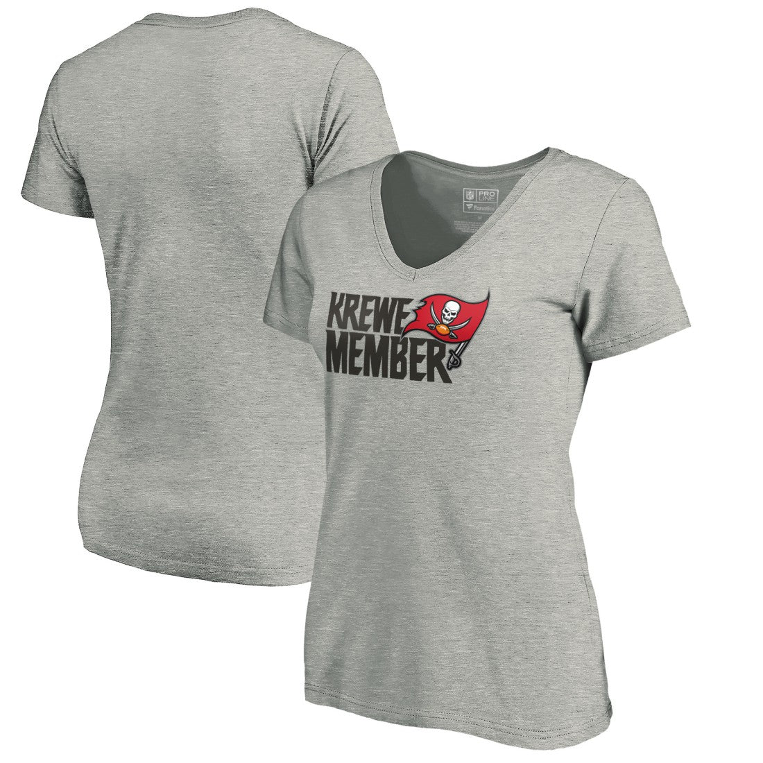 Women's Krewe Member V-Neck T-Shirt - Tampa Bay Buccaneers
