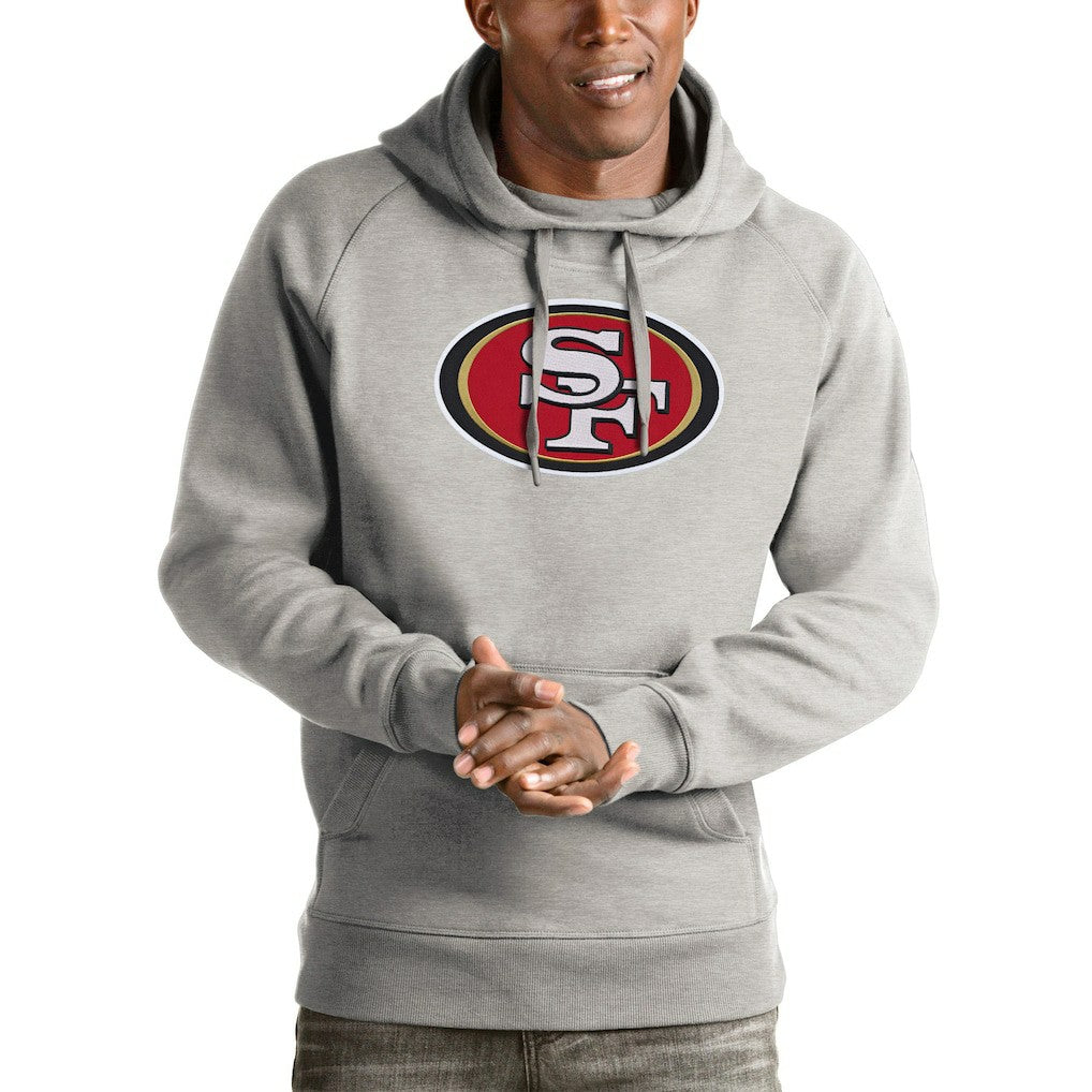 Antigua Victory Pullover Hoodie - San Francisco 49ers