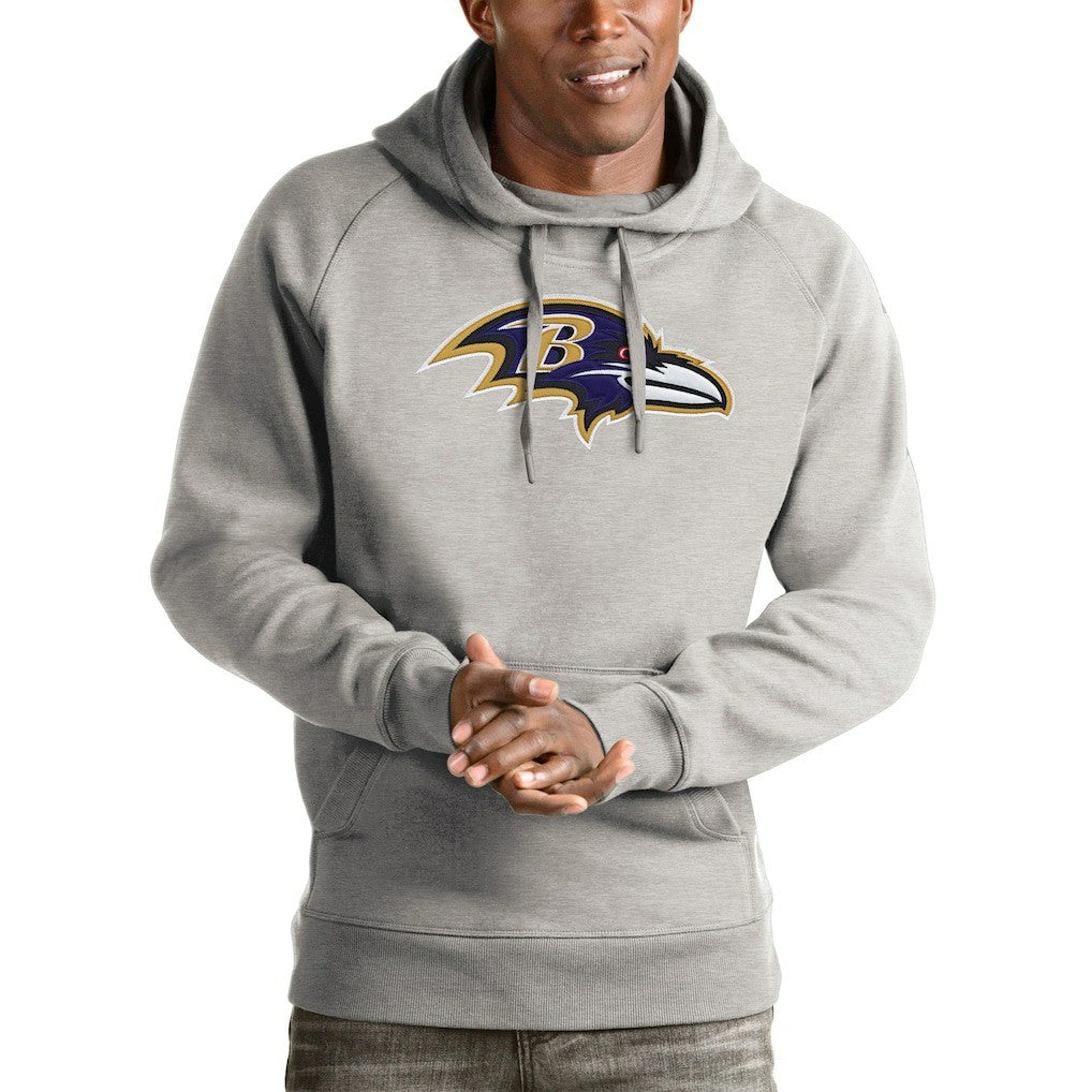 Antigua Victory Pullover Hoodie - Baltimore Ravens