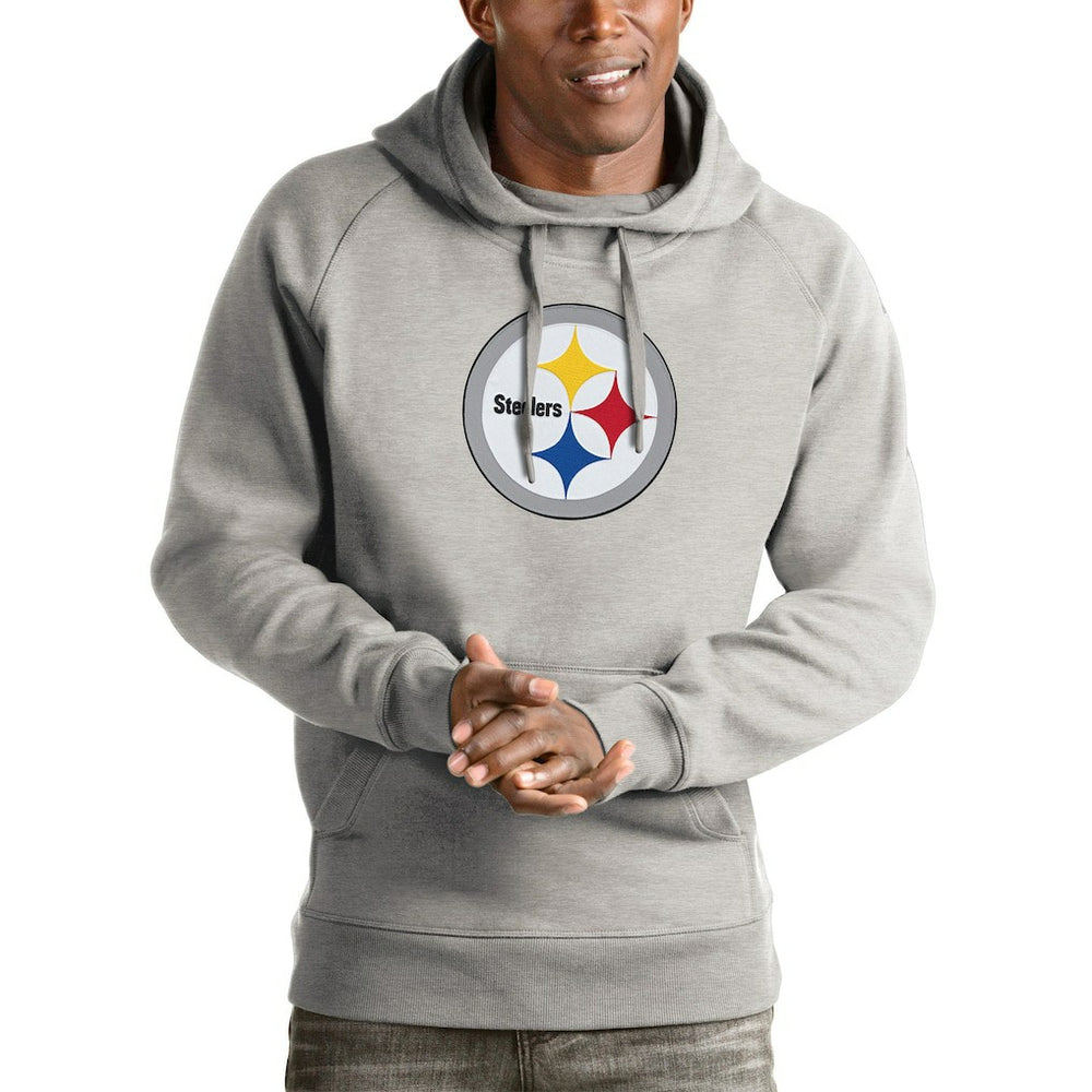 Antigua Victory Pullover Hoodie - Pittsburgh Steelers
