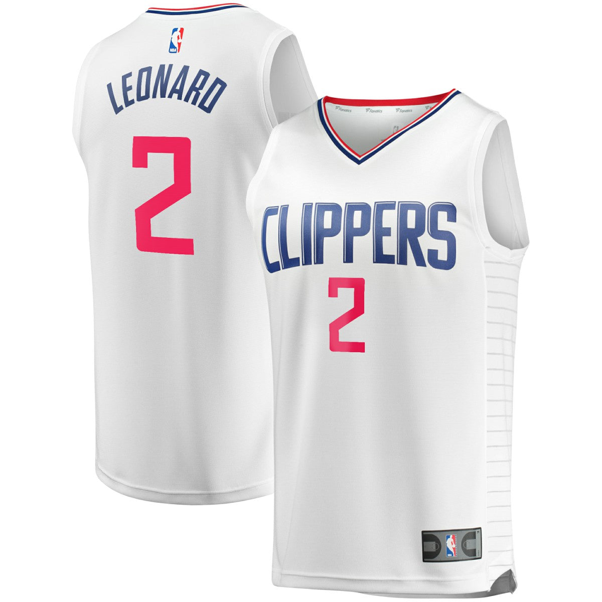 NBA Kawhi Leonard LA Clippers Fast Break Replica Player Jersey