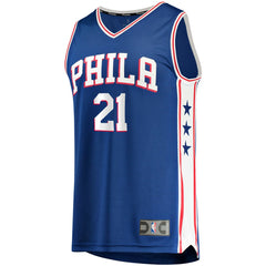 NBA Joel Embiid Philadelphia 76ers Fast Break Replica Player Jersey