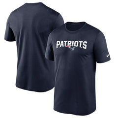 Wordmark Legend Performance T-Shirt - New England Patriots