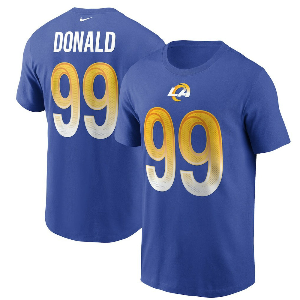Aaron Donald  Name & Number T-Shirt - Los Angeles Rams