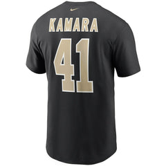Alvin Kamara  Name & Number T-Shirt - New Orleans Saints