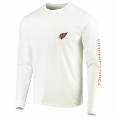 Vineyard Vines Whale Helmet Long Sleeve T-Shirt - Arizona Cardinals