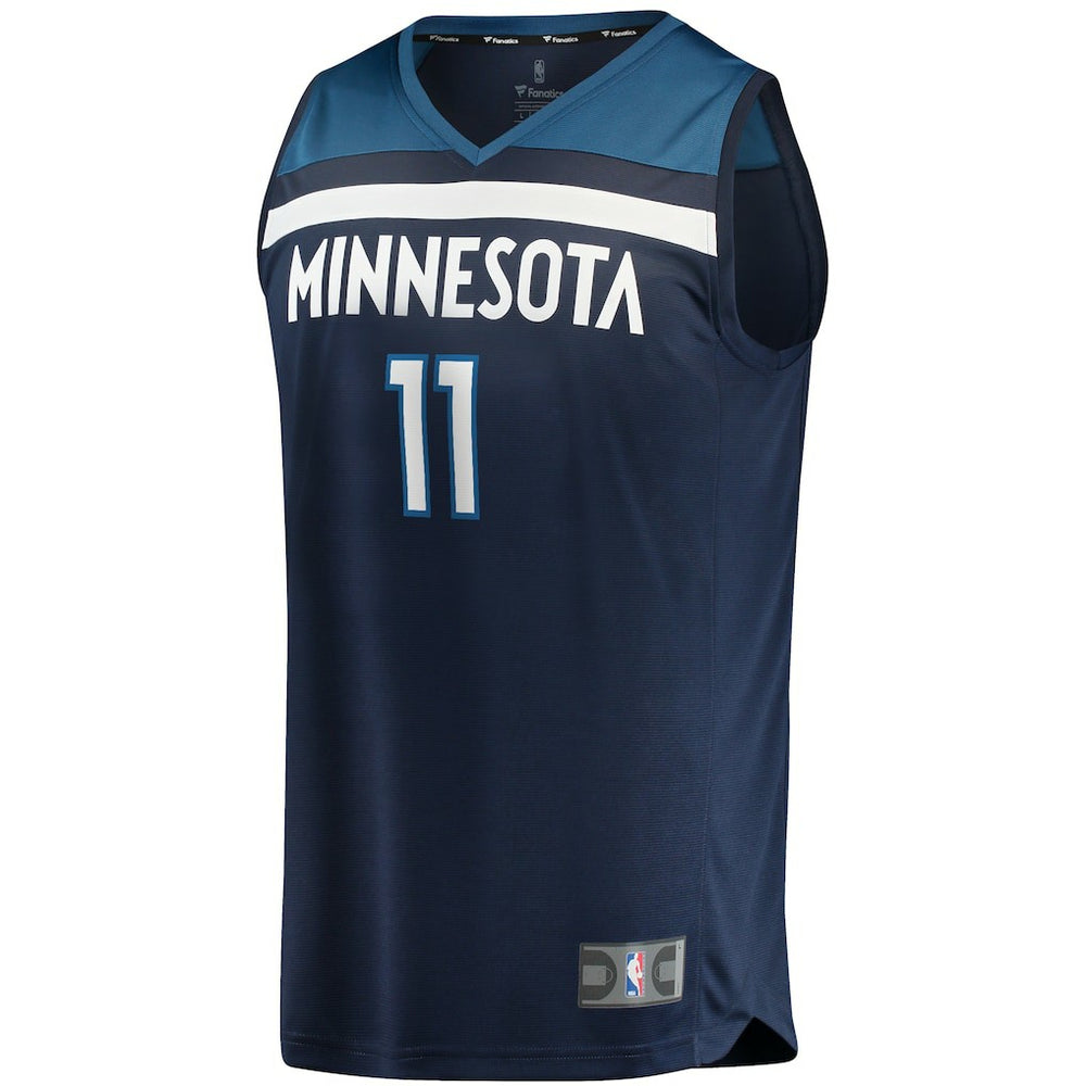 NBA Naz Reid Minnesota Timberwolves Fast Break Replica Jersey Navy