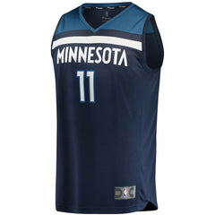 NBA Naz Reid Minnesota Timberwolves Fast Break Replica Jersey Navy