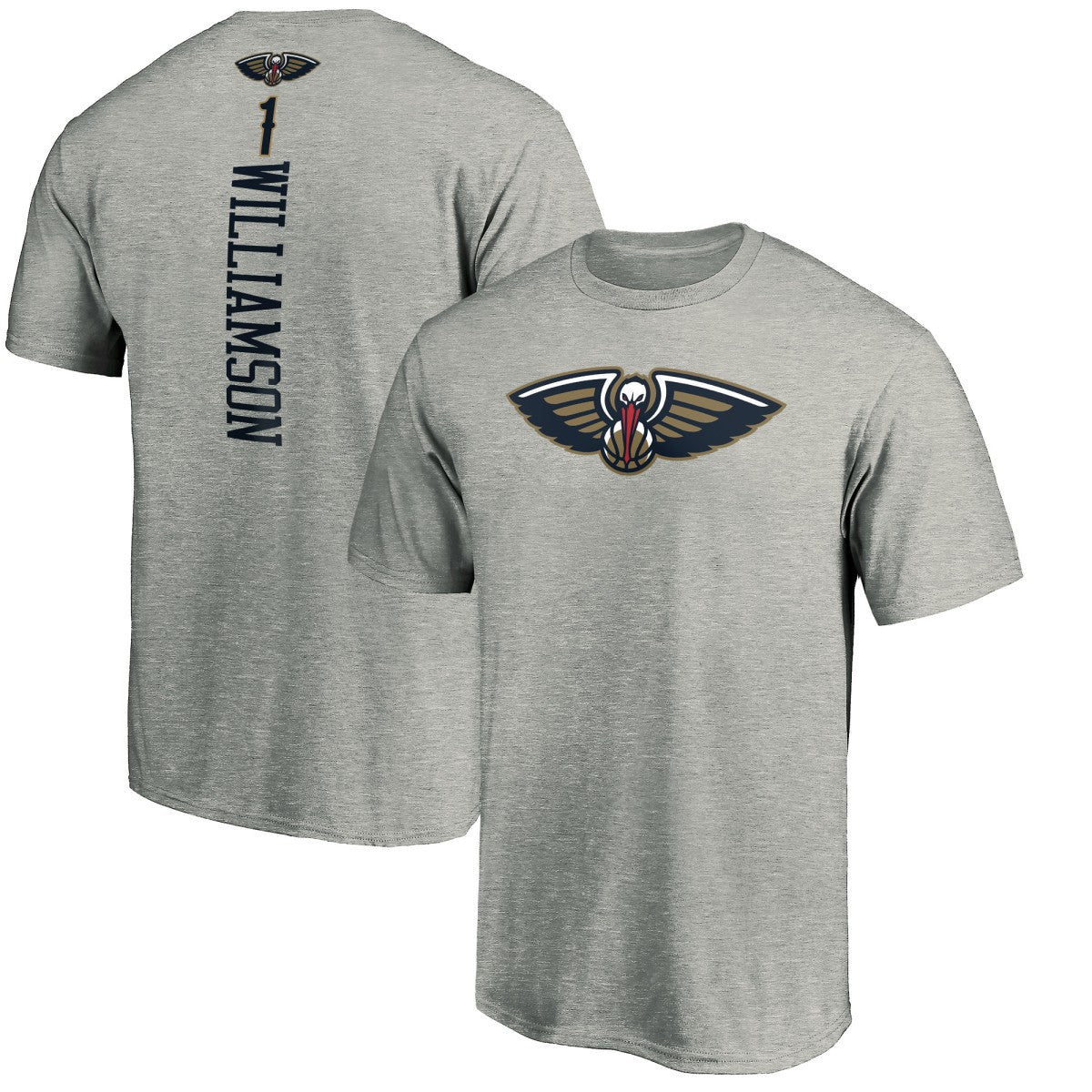 NBA Zion Williamson New Orleans Pelicans Playmaker Name & Number Team T-Shirt