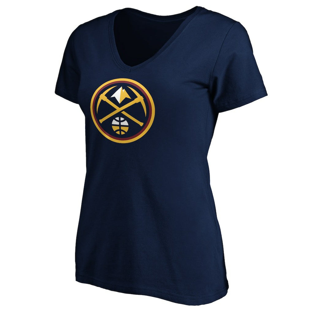 NBA Nikola Jokic Denver Nuggets Women's Playmaker Name & Number V-Neck T-Shirt sale