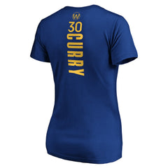 NBA Stephen Curry Golden State Warriors Women's Playmaker Name & Number V-Neck T-Shirt sale