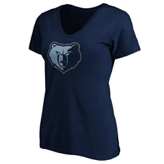 NBA Ja Morant Memphis Grizzlies Women's Playmaker Name & Number V-Neck T-Shirt