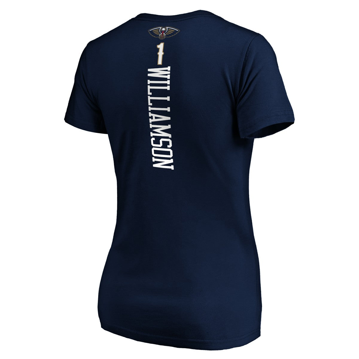 NBA Zion Williamson New Orleans Pelicans Women's Playmaker Name & Number V-Neck T-Shirt