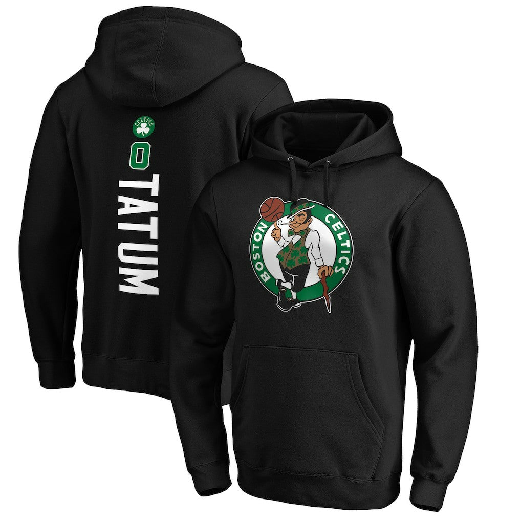 NBA Jayson Tatum Boston Celtics Playmaker Name & Number Pullover Hoodie