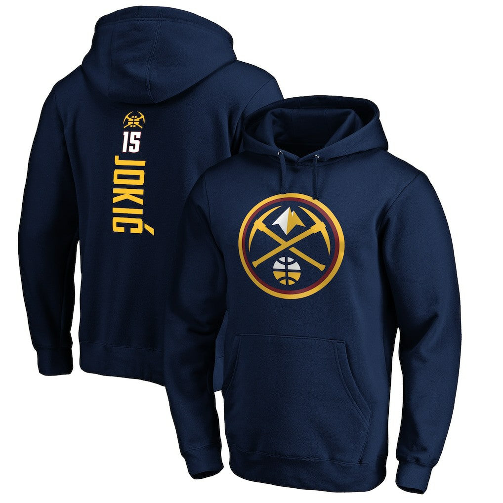NBA Nikola Jokic Denver Nuggets Playmaker Name & Number Pullover Hoodie sale