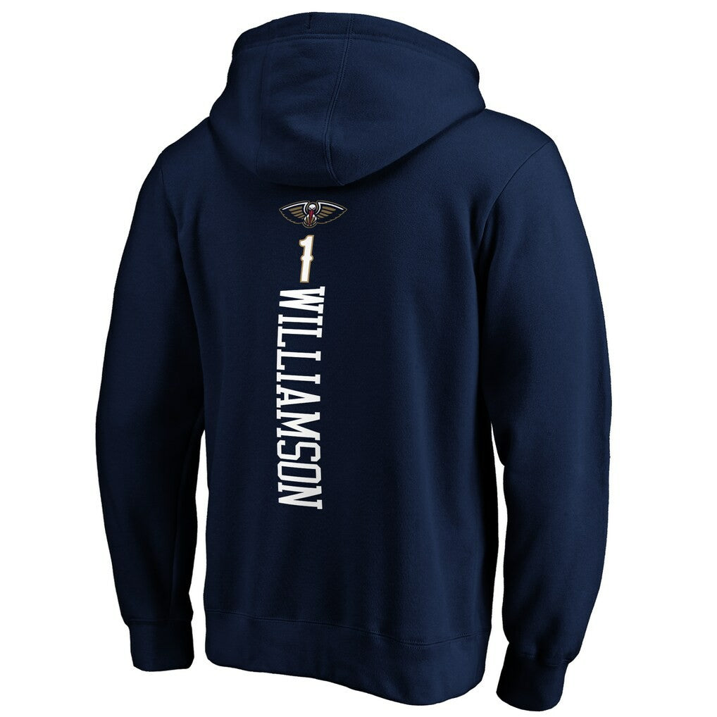 NBA Zion Williamson New Orleans Pelicans Playmaker Name & Number Pullover Hoodie