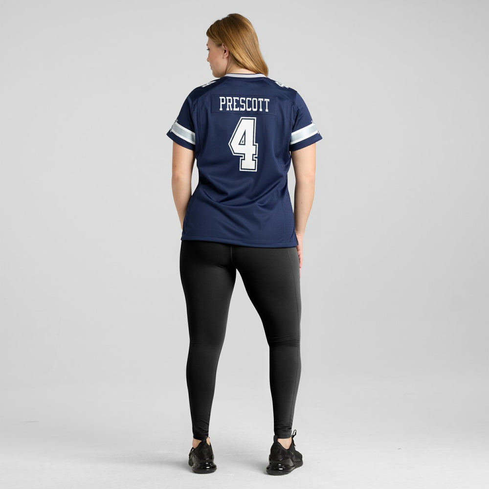 Dak Prescott  Women's Game Team Jersey - Dallas Cowboys