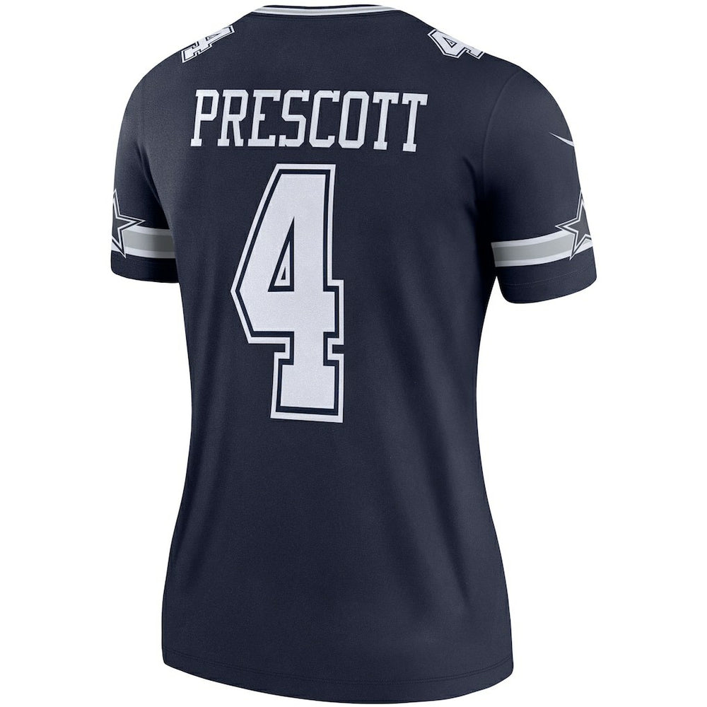 Dak Prescott  Women's Legend Player Performance Top - Dallas Cowboys
