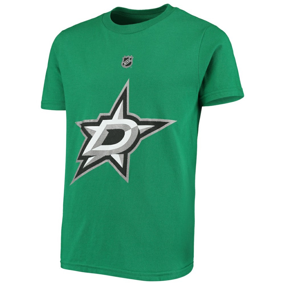 NHL Kelly Green Tyler Seguin Dallas Stars Youth Player Name & Number T-Shirt