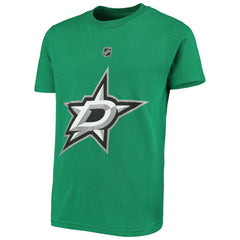 NHL Kelly Green Tyler Seguin Dallas Stars Youth Player Name & Number T-Shirt