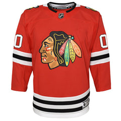 NHL Red Chicago Blackhawks Youth Premier Custom Jersey