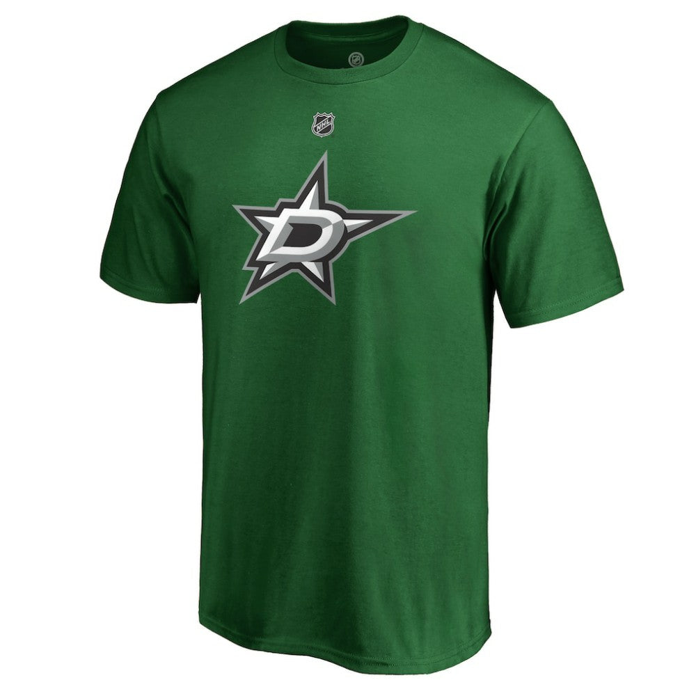 NHL Kelly Green Tyler Seguin Dallas Stars Fanatics Authentic Stack Player Name & Number T-Shirt