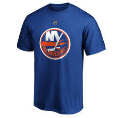NHL Royal Mathew Barzal New York Islanders Fanatics Authentic Stack Player Name & Number T-Shirt
