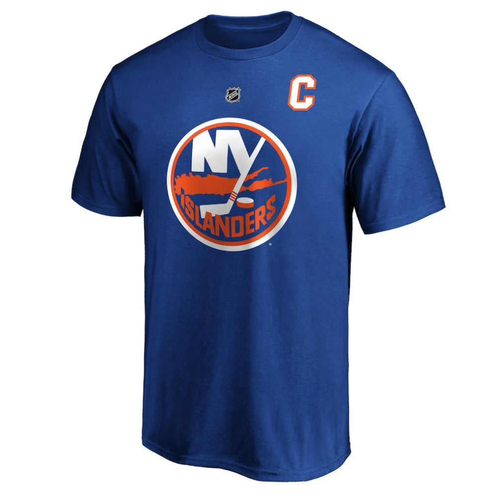 NHL Royal Anders Lee New York Islanders Fanatics Authentic Stack Player Name & Number T-Shirt