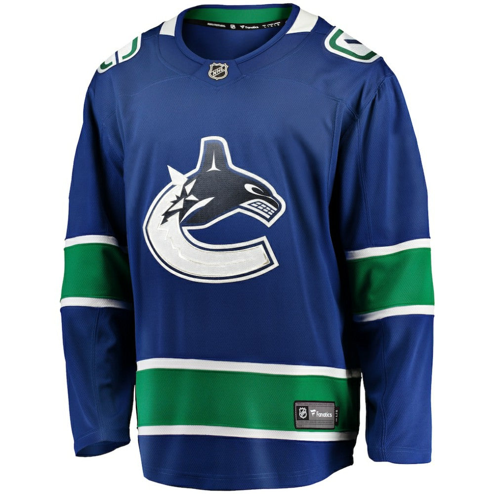NHL Blue Vancouver Canucks Fanatics Home Team Breakaway Jersey